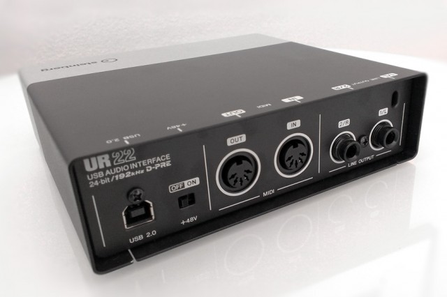Steinberg UR22 Interface Back