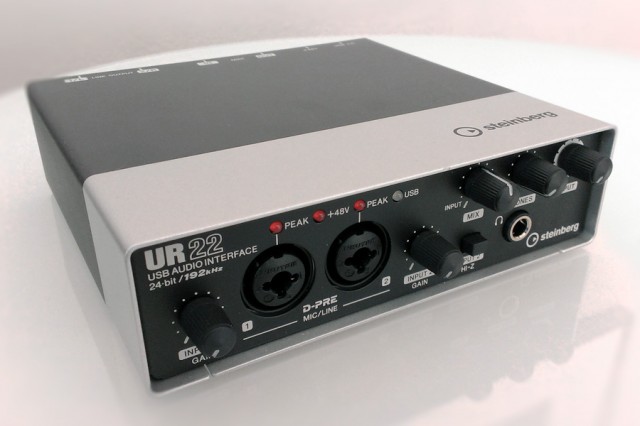 Steinberg UR22 Interface Front
