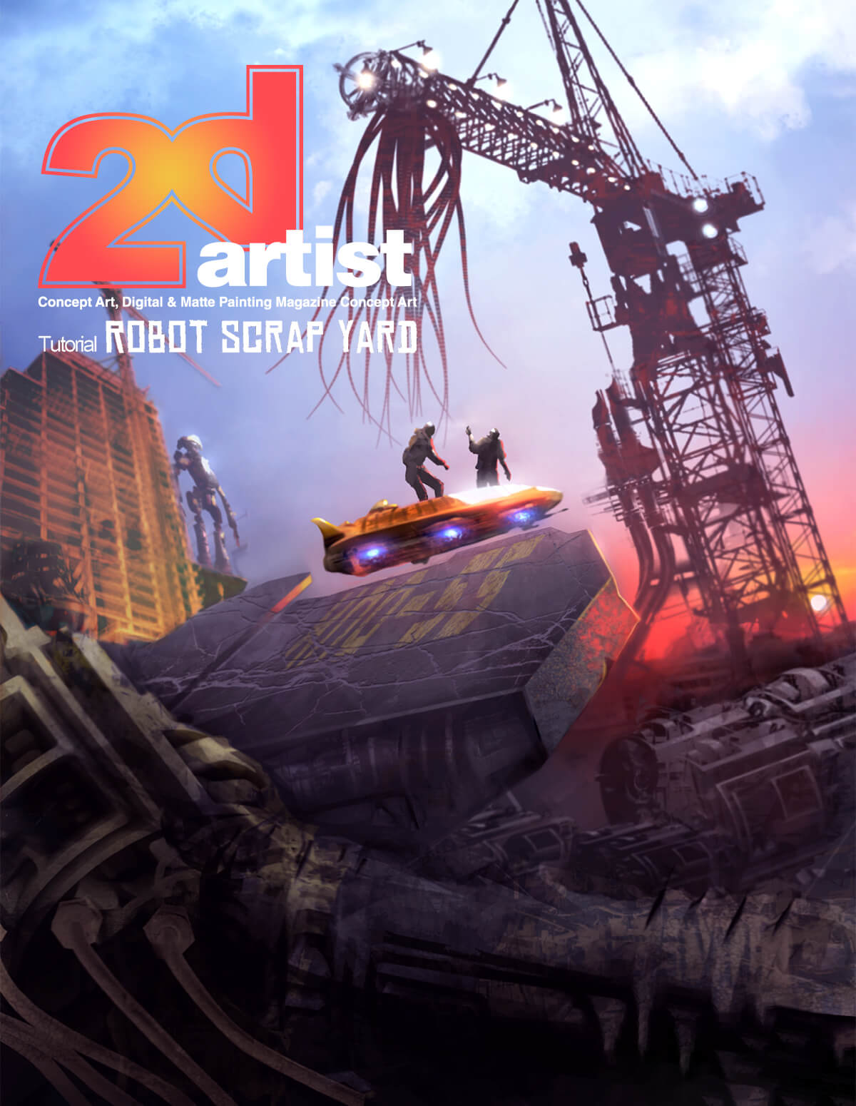 2DArtist Robot Scrapyard