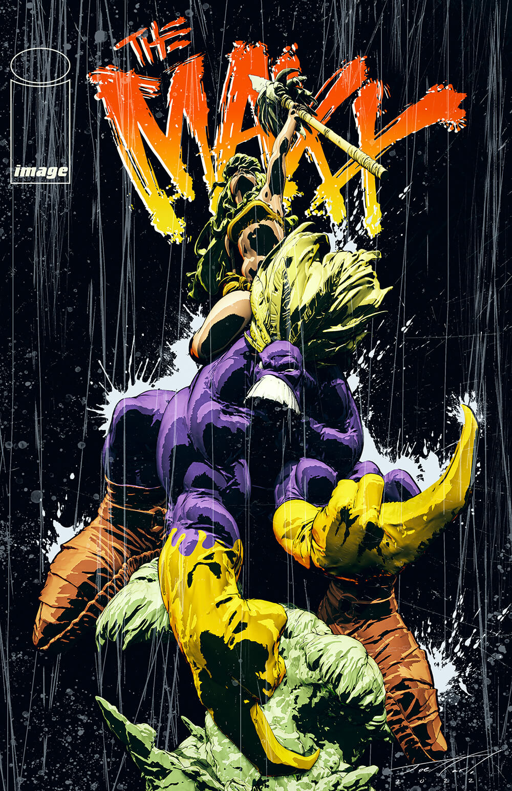 Concept comic cover: Maxx
